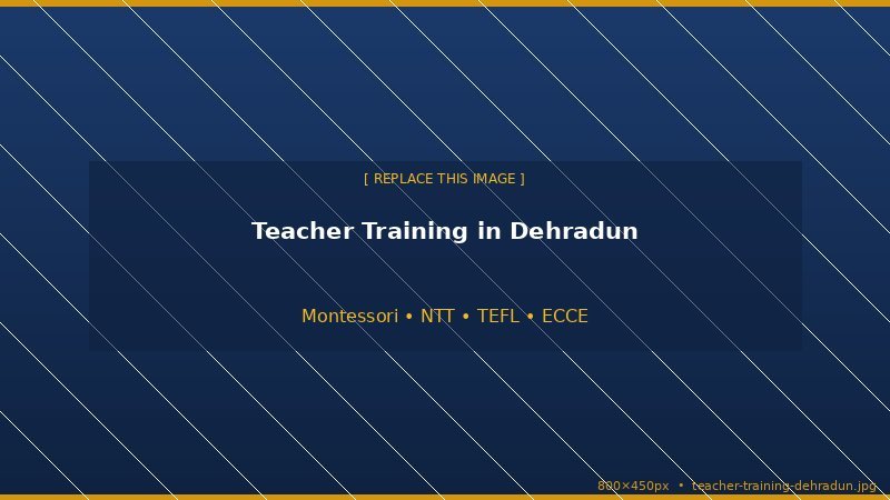 Teacher Training in Dehradun
