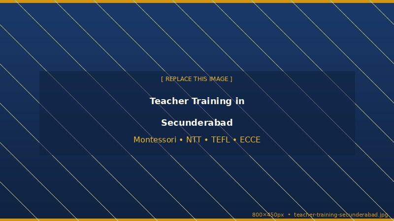 Teacher Training in Secunderabad