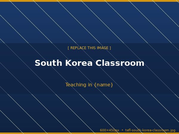 Teaching in South Korea